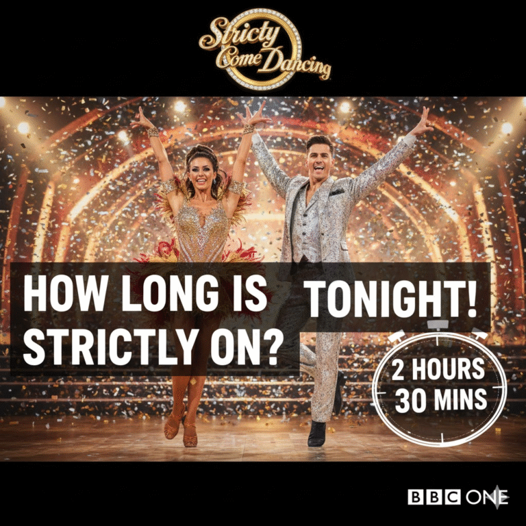 What time is strictly on tonight: Exact BBC One Start Time, Schedule