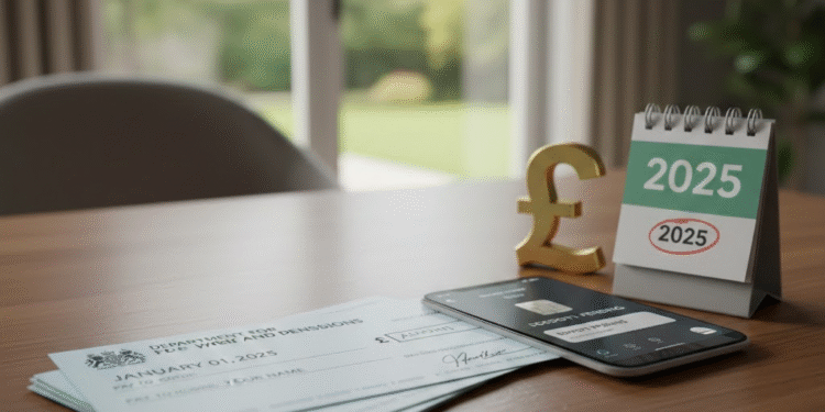 dwp pension bank checks 2025