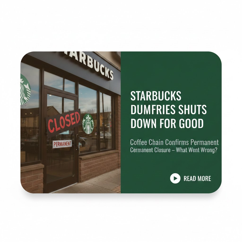 starbucks dumfries closure