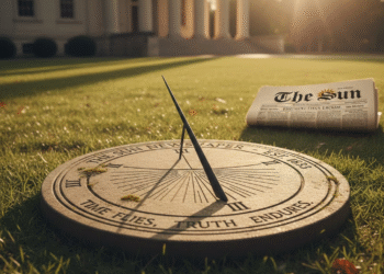 the sun newspaper sundial