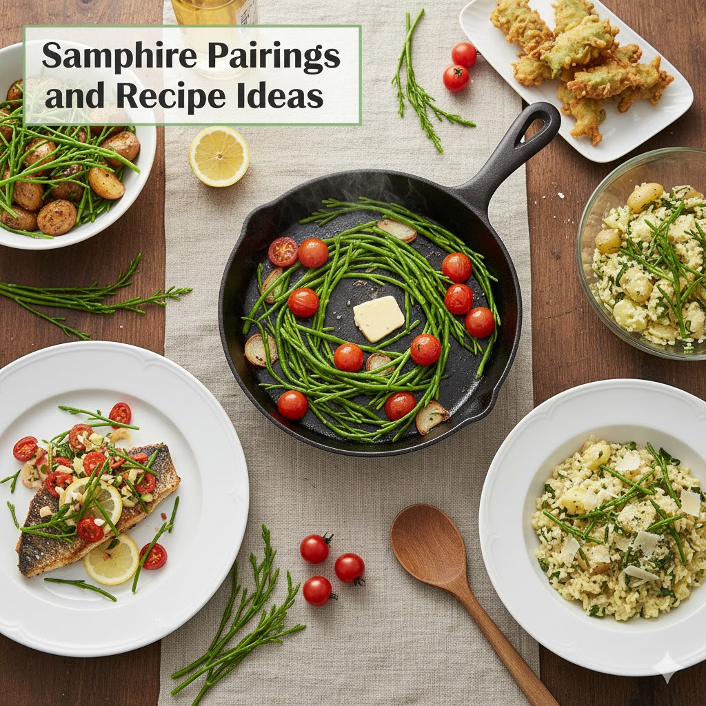 how to cook samphire