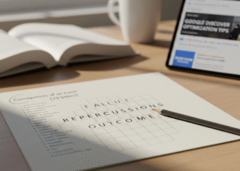 consequences of an event crossword clue