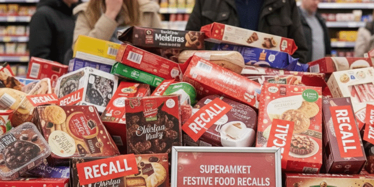 supermarket festive food recalls