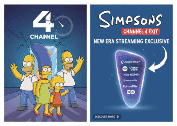 simpsons leaving channel 4