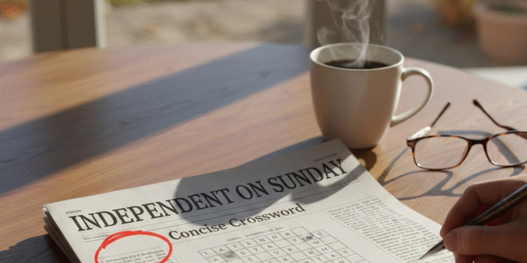 independent on sunday concise crossword