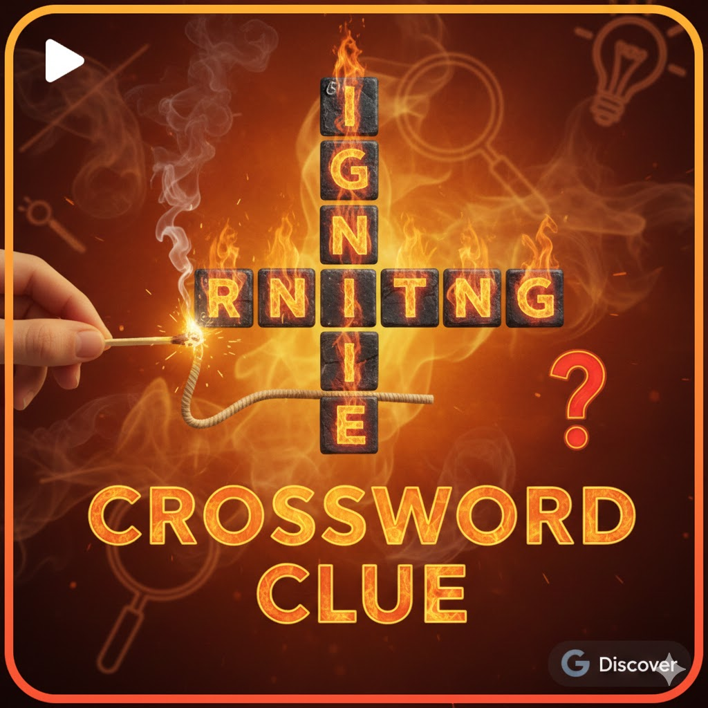 Igniting Crossword Clue