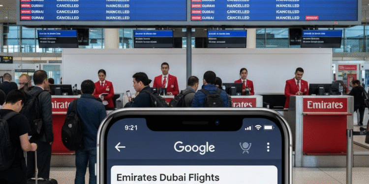 emirates dubai cancelled flights