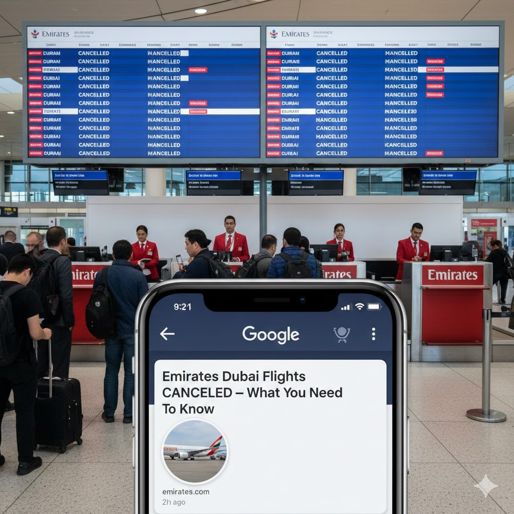 emirates dubai cancelled flights