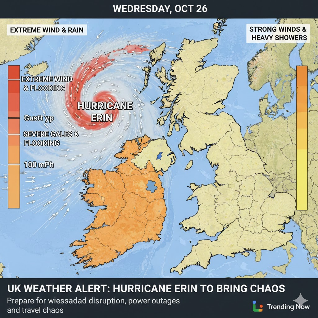 hurricane erin uk weather forecast