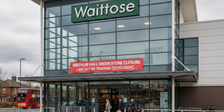 waitrose store closure hall green