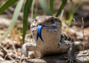 blue tongue skink