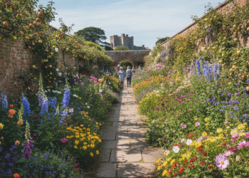 bamburgh walled garden