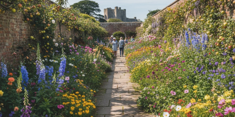 bamburgh walled garden
