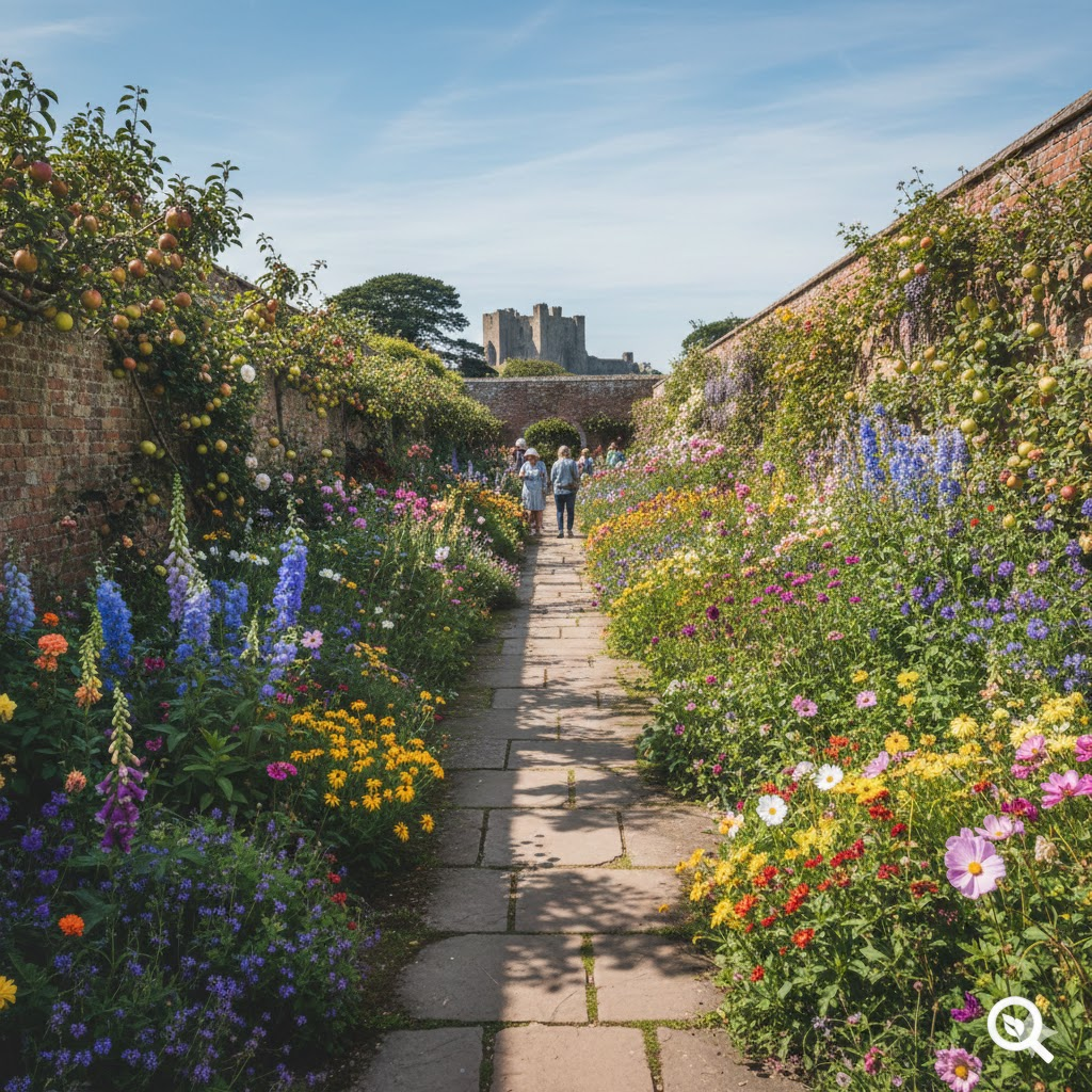 bamburgh walled garden