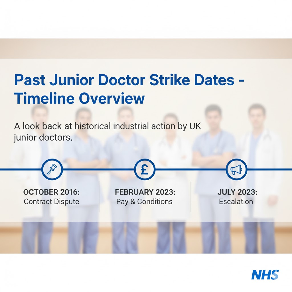 Junior doctor strike dates
