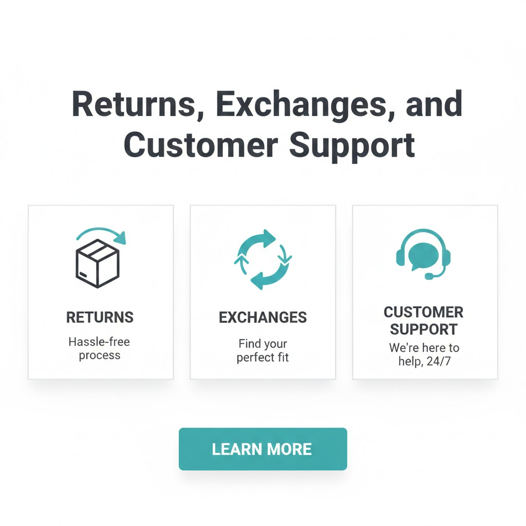 Returns, Exchanges, and Customer Support