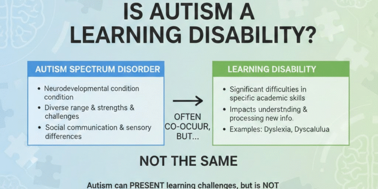 is autism a learning disability