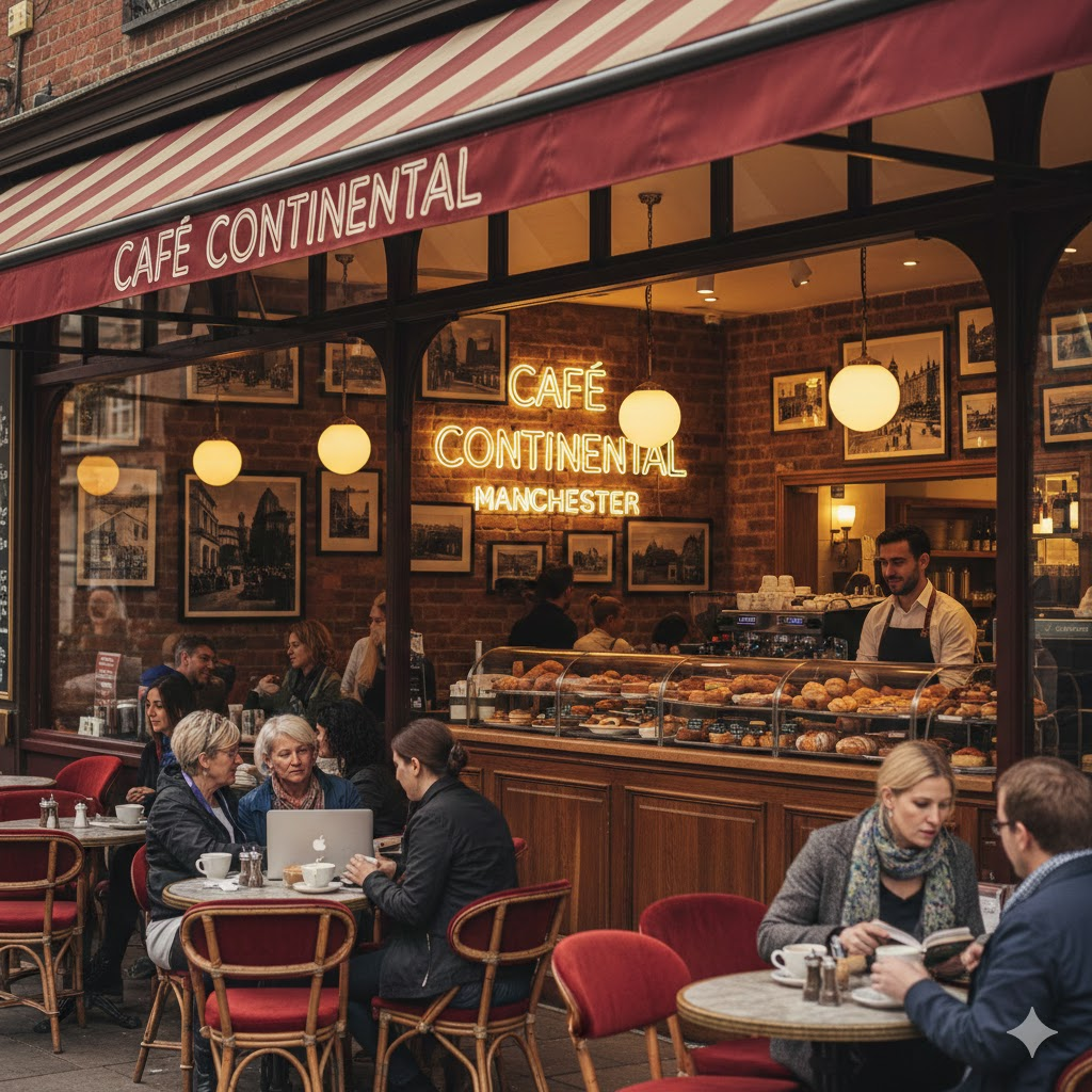 cafe continental manchester