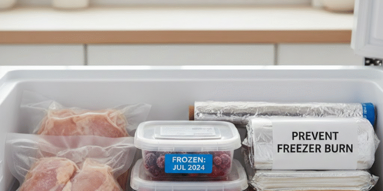 how to prevent freezer burn