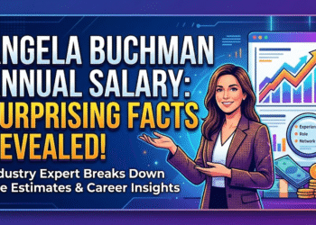 angela buchman annual salary