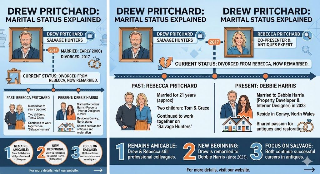 is drew pritchard still married