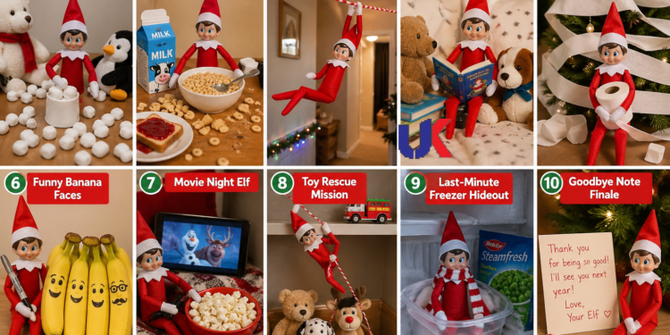 Top 10 Elf on the Shelf Ideas