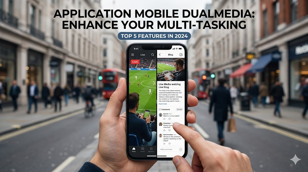 application mobile dualmedia
