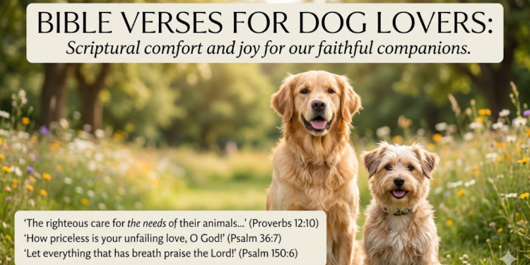 bible verses for dog lovers