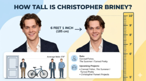 christopher briney height christopher briney height