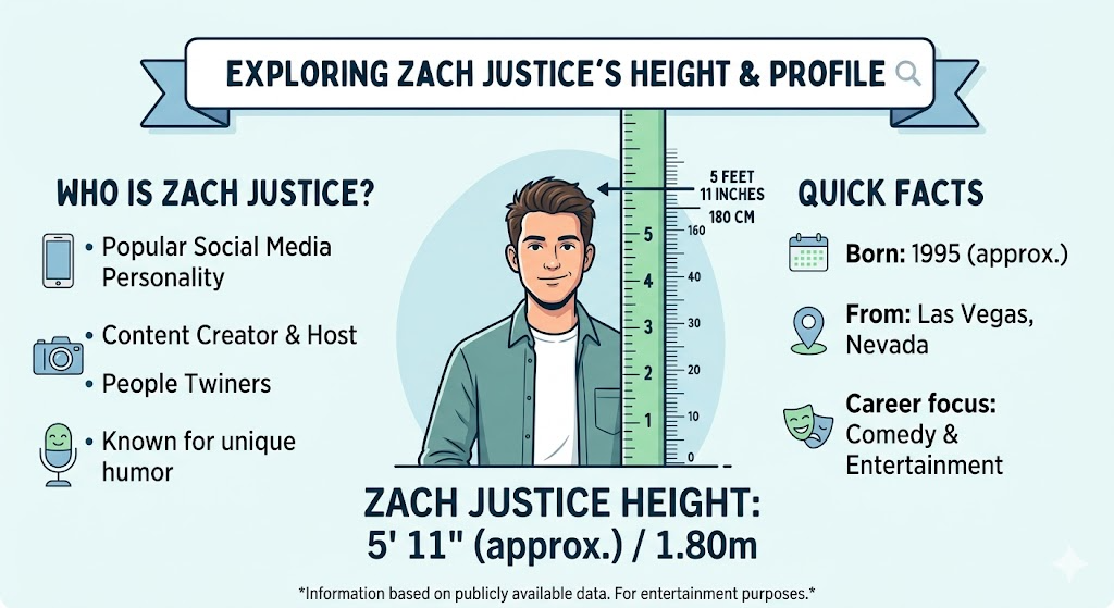 zach justice height