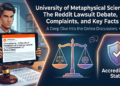 university of metaphysical sciences lawsuit reddit