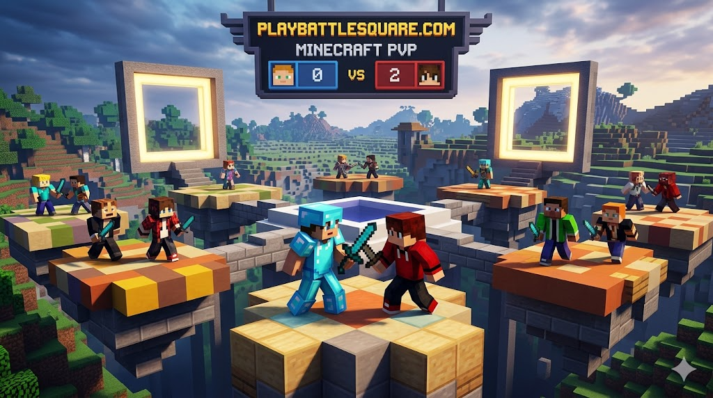 minecraft playbattlesquare