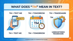 tm meaning in text