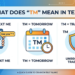 tm meaning in text