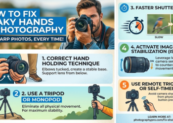 how to fix shaky hands photography