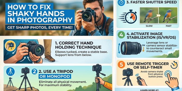 how to fix shaky hands photography