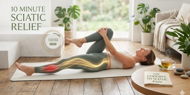 say goodbye to sciatic nerve pain in just 10 minutes with this natural method