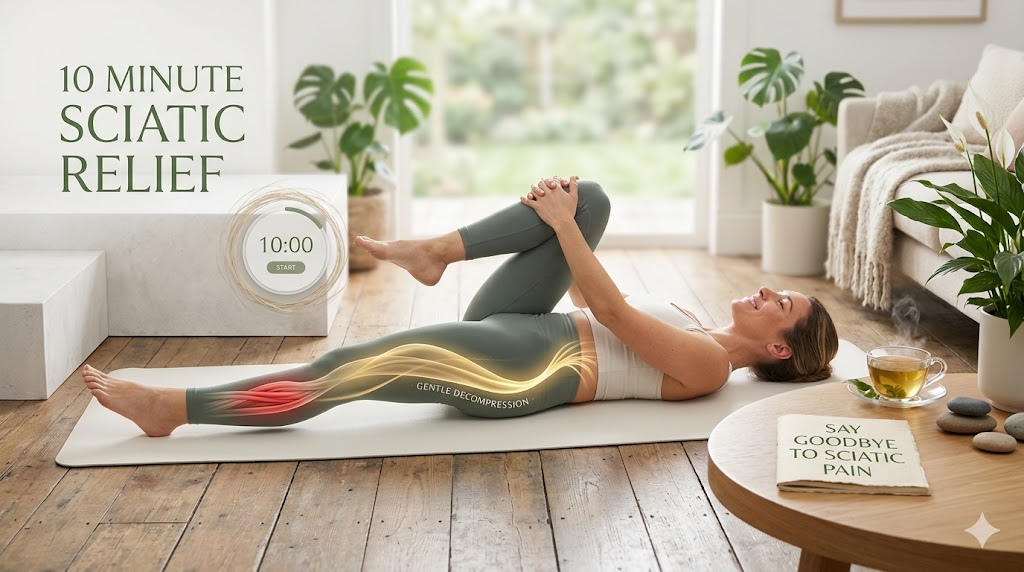 say goodbye to sciatic nerve pain in just 10 minutes with this natural method