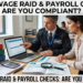 hmrc wage raid payroll checks