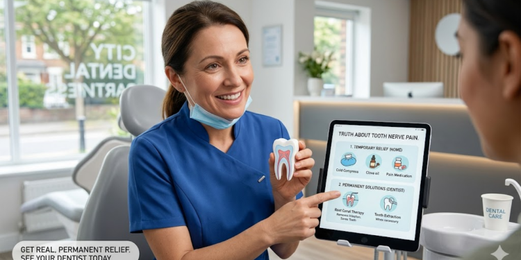 kill tooth pain nerve in 3 seconds permanently