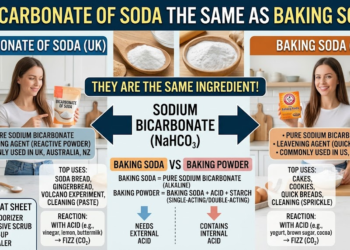 is bicarbonate of soda the same as baking soda