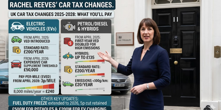 rachel reeves car tax changes
