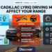 do the driving modes in cadillac lyriq offer different ranges or battery usages?