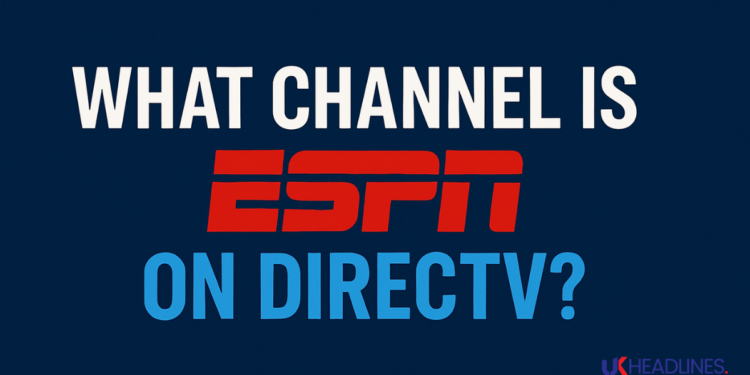 what channel is espn on directv