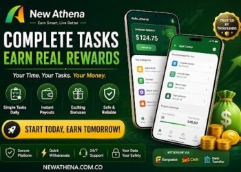 New Athena App - Smart Platform for Online Tasks and Daily Rewards