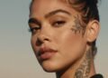 amber rose face tattoo