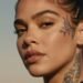 amber rose face tattoo
