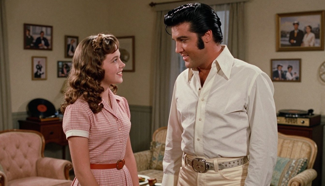 how old was elvis when he met priscilla