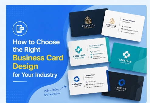 How to Choose the Right Business Card Design for Your Industry
