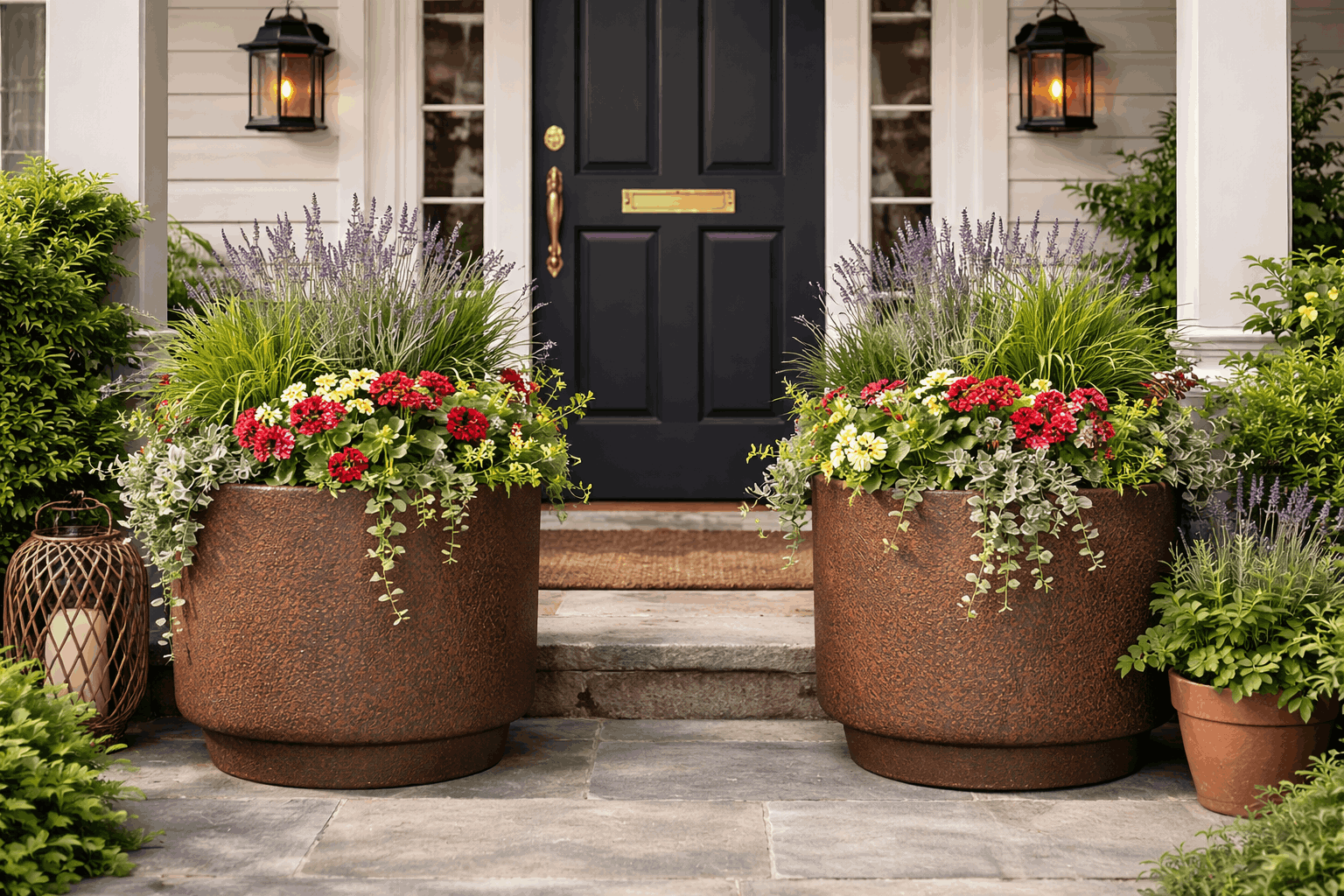 The Complete Guide to Choosing and Arranging Front Door Planters